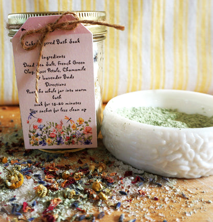 All Natural Cake Layered Bath Soak 8oz.