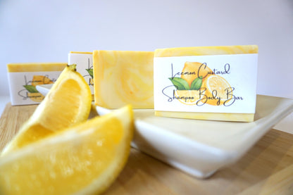 Lemon Custard Shampoo Body Bar