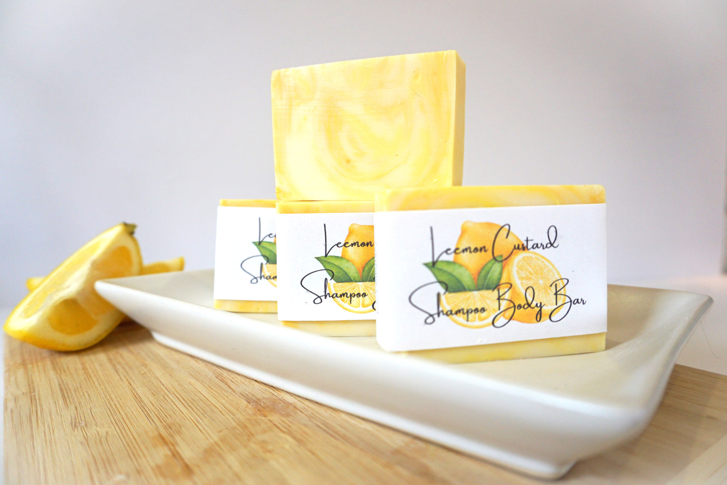 Lemon Custard Shampoo Body Bar