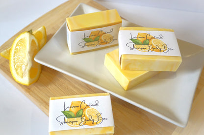 Lemon Custard Shampoo Body Bar