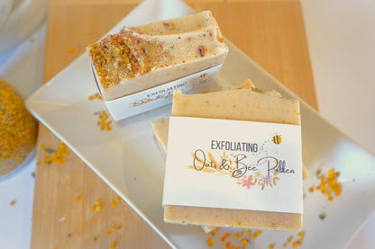 Exfoliating Oats & Bee Pollen Soap