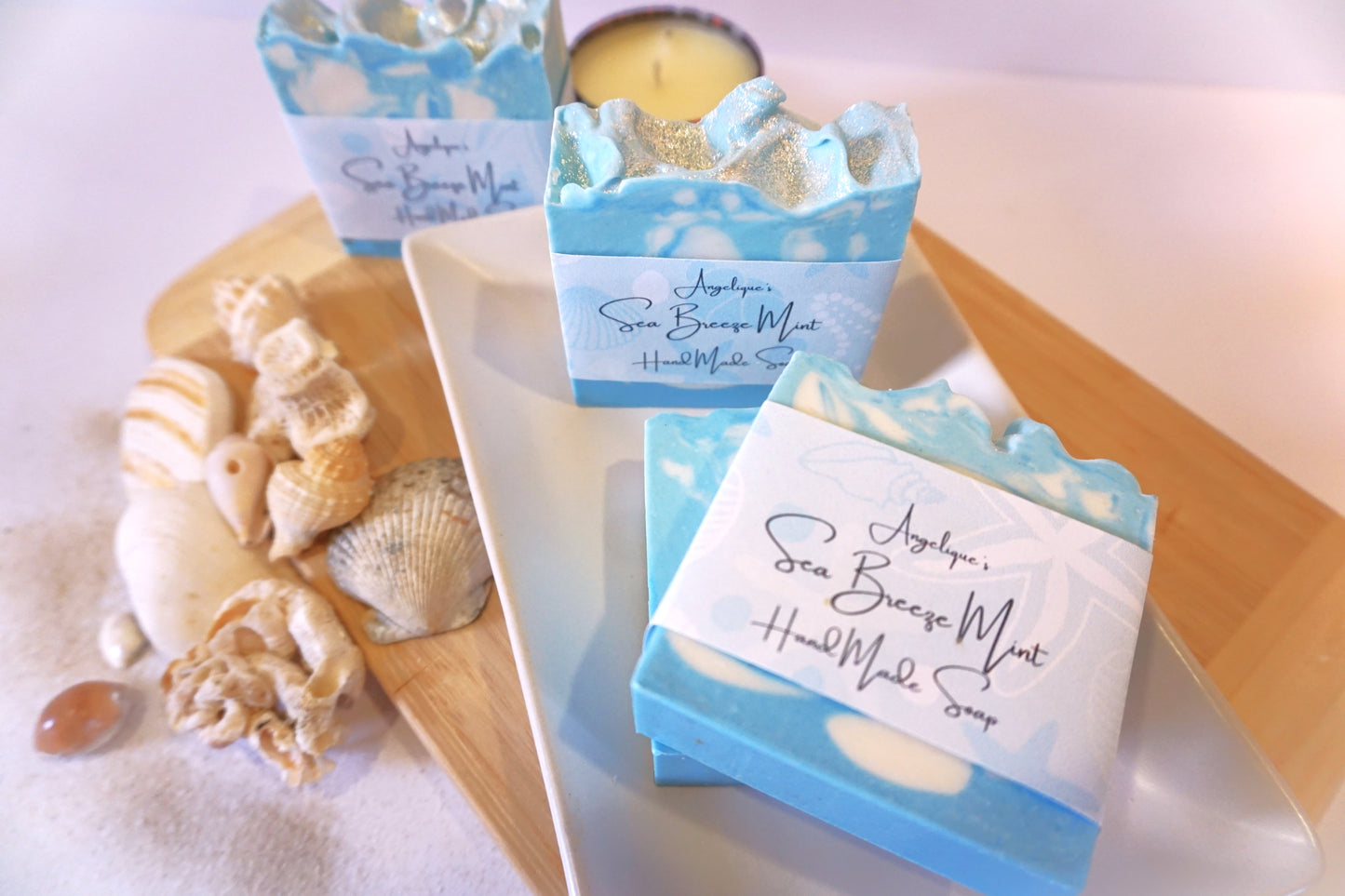 Sea Breeze & Mint Scented Soap