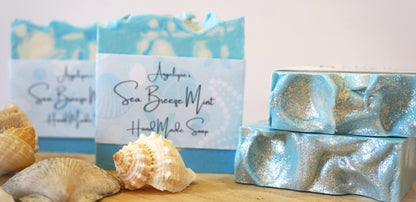 Sea Breeze & Mint Scented Soap