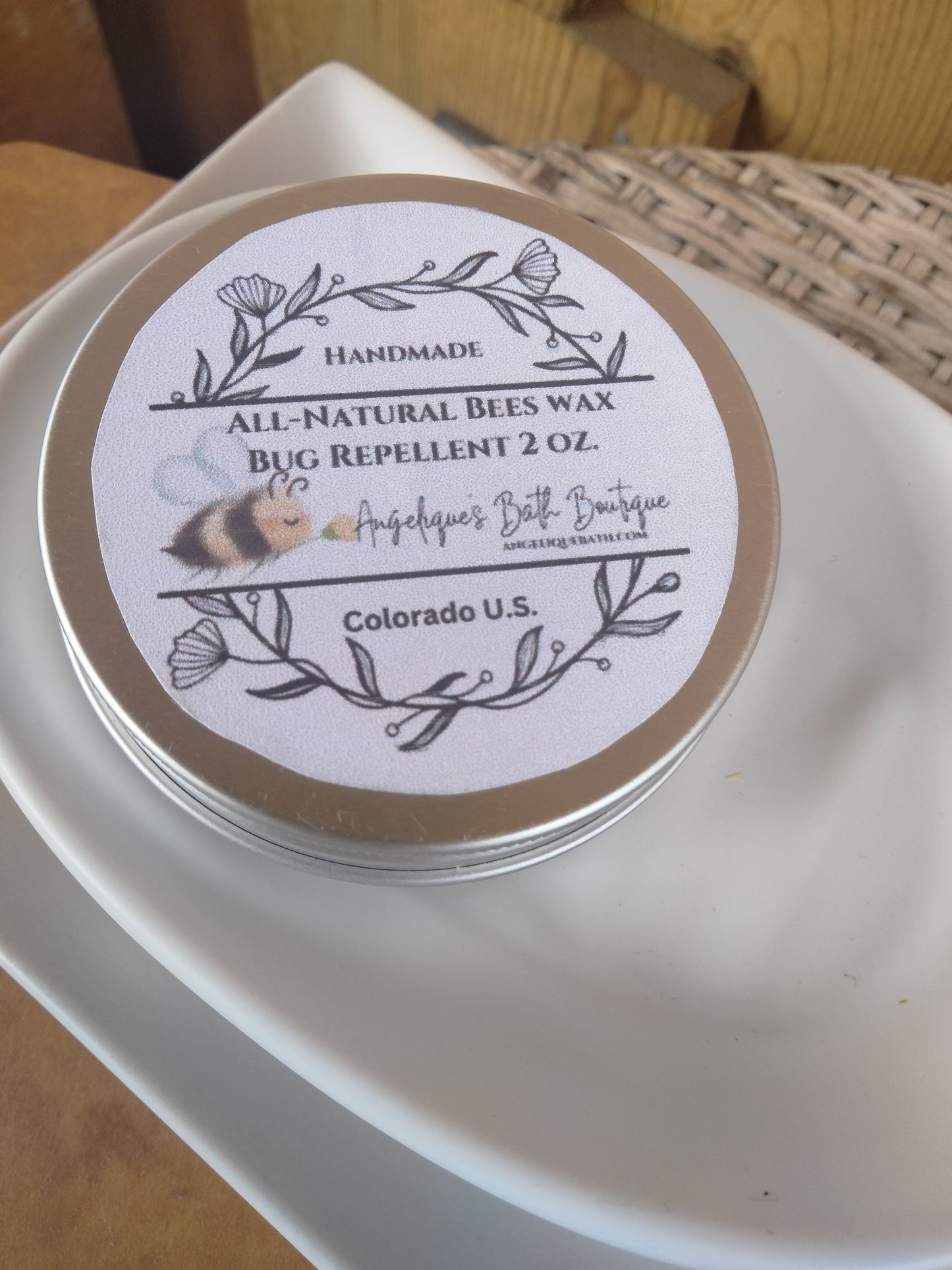 All Natural Bug Repellent salve 2 oz